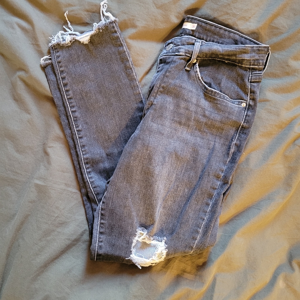 Levi's 721 Charcoal Jeans